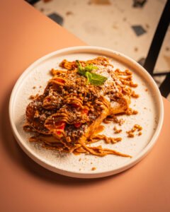 otus Biscoff French toast with mascarpone and caramel drizzle at Hokka, North London