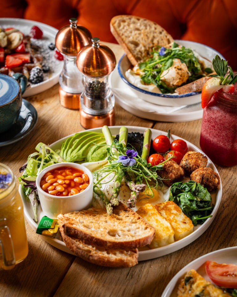 Vegeterian Breakfast in Finsbury Park